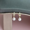 image:imageNONNYL Gifts for Wife Jewelry  Pearl Jewelry Earrings for Women Birthday Jewelry for Girlfriend Valentines Day for Wife Mothers Day for Mom Grandma N6006