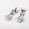 image:imageNONNYL Gifts for Wife Jewelry  Pearl Jewelry Earrings for Women Birthday Jewelry for Girlfriend Valentines Day for Wife Mothers Day for Mom Grandma N6039