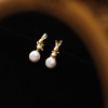 image:imageNONNYL Gifts for Wife Jewelry  Pearl Jewelry Earrings for Women Birthday Jewelry for Girlfriend Valentines Day for Wife Mothers Day for Mom Grandma N6026