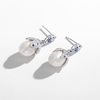 image:imageNONNYL Gifts for Wife Jewelry  Pearl Jewelry Earrings for Women Birthday Jewelry for Girlfriend Valentines Day for Wife Mothers Day for Mom Grandma N6038