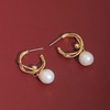 image:imageNONNYL Gifts for Wife Jewelry  Pearl Jewelry Earrings for Women Birthday Jewelry for Girlfriend Valentines Day for Wife Mothers Day for Mom Grandma N6036