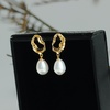 image:imageNONNYL Gifts for Wife Jewelry  Pearl Jewelry Earrings for Women Birthday Jewelry for Girlfriend Valentines Day for Wife Mothers Day for Mom Grandma N6015