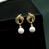 image:imageNONNYL Gifts for Wife Jewelry  Pearl Jewelry Earrings for Women Birthday Jewelry for Girlfriend Valentines Day for Wife Mothers Day for Mom Grandma N6007