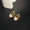 image:imageNONNYL Gifts for Wife Jewelry  Pearl Jewelry Earrings for Women Birthday Jewelry for Girlfriend Valentines Day for Wife Mothers Day for Mom Grandma N6062