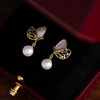 image:imageNONNYL Gifts for Wife Jewelry  Pearl Jewelry Earrings for Women Birthday Jewelry for Girlfriend Valentines Day for Wife Mothers Day for Mom Grandma N6045