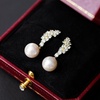 image:imageNONNYL Gifts for Wife Jewelry  Pearl Jewelry Earrings for Women Birthday Jewelry for Girlfriend Valentines Day for Wife Mothers Day for Mom Grandma N6068