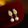 image:imageNONNYL Gifts for Wife Jewelry  Pearl Jewelry Earrings for Women Birthday Jewelry for Girlfriend Valentines Day for Wife Mothers Day for Mom Grandma N6019