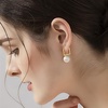 image:imageNONNYL Gifts for Wife Jewelry  Pearl Jewelry Earrings for Women Birthday Jewelry for Girlfriend Valentines Day for Wife Mothers Day for Mom Grandma N6046