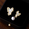 image:imageNONNYL Gifts for Wife Jewelry  Pearl Jewelry Earrings for Women Birthday Jewelry for Girlfriend Valentines Day for Wife Mothers Day for Mom Grandma N6035