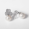image:imageNONNYL Gifts for Wife Jewelry  Pearl Jewelry Earrings for Women Birthday Jewelry for Girlfriend Valentines Day for Wife Mothers Day for Mom Grandma N6061