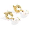image:imageNONNYL Gifts for Wife Jewelry  Pearl Jewelry Earrings for Women Birthday Jewelry for Girlfriend Valentines Day for Wife Mothers Day for Mom Grandma N6007