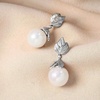 image:imageNONNYL Gifts for Wife Jewelry  Pearl Jewelry Earrings for Women Birthday Jewelry for Girlfriend Valentines Day for Wife Mothers Day for Mom Grandma N6031