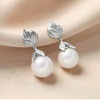 image:imageNONNYL Gifts for Wife Jewelry  Pearl Jewelry Earrings for Women Birthday Jewelry for Girlfriend Valentines Day for Wife Mothers Day for Mom Grandma N6031