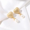image:imageNONNYL Gifts for Wife Jewelry  Pearl Jewelry Earrings for Women Birthday Jewelry for Girlfriend Valentines Day for Wife Mothers Day for Mom Grandma N6018