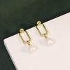 image:imageNONNYL Gifts for Wife Jewelry  Pearl Jewelry Earrings for Women Birthday Jewelry for Girlfriend Valentines Day for Wife Mothers Day for Mom Grandma N6023