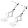 image:imageNONNYL Gifts for Wife Jewelry  Pearl Jewelry Earrings for Women Birthday Jewelry for Girlfriend Valentines Day for Wife Mothers Day for Mom Grandma N6054