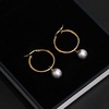 image:imageNONNYL Gifts for Wife Jewelry  Pearl Jewelry Earrings for Women Birthday Jewelry for Girlfriend Valentines Day for Wife Mothers Day for Mom Grandma NO3484