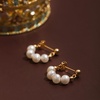 image:imageNONNYL Gifts for Wife Jewelry  Pearl Jewelry Earrings for Women Birthday Jewelry for Girlfriend Valentines Day for Wife Mothers Day for Mom Grandma NO3470