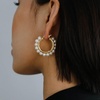 image:imageNONNYL Gifts for Wife Jewelry  Pearl Jewelry Earrings for Women Birthday Jewelry for Girlfriend Valentines Day for Wife Mothers Day for Mom Grandma NO3473