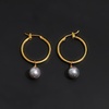 image:imageNONNYL Gifts for Wife Jewelry  Pearl Jewelry Earrings for Women Birthday Jewelry for Girlfriend Valentines Day for Wife Mothers Day for Mom Grandma NO3484
