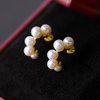 image:imageNONNYL Gifts for Wife Jewelry  Pearl Jewelry Earrings for Women Birthday Jewelry for Girlfriend Valentines Day for Wife Mothers Day for Mom Grandma NO3487