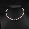 image:imageNONNYL Pearl Necklace for Women Gifts Genuine White Freshwater Cultured Pearls Pendant Necklaces Christmas Gifts for Mom Wife Her Anniversary Birthday Fine Jewelry NO128