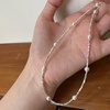 image:imageNONNYL Pearl Necklace for Women Gifts Sterling Silver Genuine White Freshwater Cultured Pearls Pendant Necklaces Christmas Gifts for Mom Wife Girlfriend Her Anniversary Birthday Fine Jewelry NO3603
