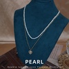 image:imageNONNYL Pearl Necklace for Women Gifts Sterling Silver Genuine White Freshwater Cultured Pearls Pendant Necklaces Christmas Gifts for Mom Wife Girlfriend Her Anniversary Birthday Fine Jewelry NO4993