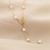 image:imageNONNYL Pearl Necklace for Women Gifts Sterling Silver Genuine White Freshwater Cultured Pearls Pendant Necklaces Christmas Gifts for Mom Wife Girlfriend Her Anniversary Birthday Fine Jewelry NO3620