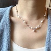 image:imageNONNYL Pearl Necklace for Women Gifts Sterling Silver Genuine White Freshwater Cultured Pearls Pendant Necklaces Christmas Gifts for Mom Wife Girlfriend Her Anniversary Birthday Fine Jewelry NO3605