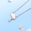 image:imageNONNYL Pearl Necklace for Women Gifts Sterling Silver Genuine White Freshwater Cultured Pearls Pendant Necklaces Christmas Gifts for Mom Wife Girlfriend Her Anniversary Birthday Fine Jewelry NO1954
