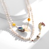image:imageNONNYL Pearl Necklace for Women Gifts Sterling Silver Genuine White Freshwater Cultured Pearls Pendant Necklaces Christmas Gifts for Mom Wife Girlfriend Her Anniversary Birthday Fine Jewelry NO134