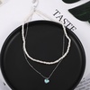 image:imageNONNYL Pearl Necklace for Women Gifts Sterling Silver Genuine White Freshwater Cultured Pearls Pendant Necklaces Christmas Gifts for Mom Wife Girlfriend Her Anniversary Birthday Fine Jewelry NO5001