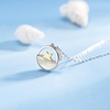 image:imageNONNYL Pearl Necklace for Women Gifts Sterling Silver Genuine White Freshwater Cultured Pearls Pendant Necklaces Christmas Gifts for Mom Wife Girlfriend Her Anniversary Birthday Fine Jewelry NO1961