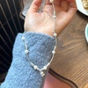 image:imageNONNYL Pearl Necklace for Women Gifts Sterling Silver Genuine White Freshwater Cultured Pearls Pendant Necklaces Christmas Gifts for Mom Wife Girlfriend Her Anniversary Birthday Fine Jewelry NO3605
