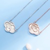 image:imageNONNYL Pearl Necklace for Women Gifts Sterling Silver Genuine White Freshwater Cultured Pearls Pendant Necklaces Christmas Gifts for Mom Wife Girlfriend Her Anniversary Birthday Fine Jewelry NO1967