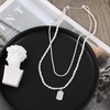 image:imageNONNYL Pearl Necklace for Women Gifts Sterling Silver Genuine White Freshwater Cultured Pearls Pendant Necklaces Christmas Gifts for Mom Wife Girlfriend Her Anniversary Birthday Fine Jewelry NO5004