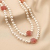 image:imageNONNYL Pearl Necklace for Women Gifts Sterling Silver Genuine White Freshwater Cultured Pearls Pendant Necklaces Christmas Gifts for Mom Wife Girlfriend Her Anniversary Birthday Fine Jewelry NO147