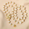 image:imageNONNYL Pearl Necklace for Women Gifts Sterling Silver Genuine White Freshwater Cultured Pearls Pendant Necklaces Christmas Gifts for Mom Wife Girlfriend Her Anniversary Birthday Fine Jewelry NO3606