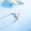 image:imageNONNYL Pearl Necklace for Women Gifts Sterling Silver Genuine White Freshwater Cultured Pearls Pendant Necklaces Christmas Gifts for Mom Wife Girlfriend Her Anniversary Birthday Fine Jewelry NO1951