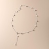 image:imageNONNYL Pearl Necklace for Women Gifts Sterling Silver Genuine White Freshwater Cultured Pearls Pendant Necklaces Christmas Gifts for Mom Wife Girlfriend Her Anniversary Birthday Fine Jewelry NO3578