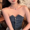 image:imageNONNYL Pearl Necklace for Women Gifts Sterling Silver Genuine White Freshwater Cultured Pearls Pendant Necklaces Christmas Gifts for Mom Wife Girlfriend Her Anniversary Birthday Fine Jewelry NO114