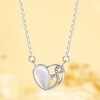 image:imageNONNYL Pearl Necklace for Women Gifts Sterling Silver Genuine White Freshwater Cultured Pearls Pendant Necklaces Christmas Gifts for Mom Wife Girlfriend Her Anniversary Birthday Fine Jewelry NO1964