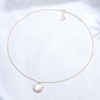 image:imageNONNYL Pearl Necklace for Women Gifts Sterling Silver Genuine White Freshwater Cultured Pearls Pendant Necklaces Christmas Gifts for Mom Wife Girlfriend Her Anniversary Birthday Fine Jewelry NO1939