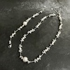 image:imageNONNYL Pearl Necklace for Women Gifts Sterling Silver Genuine White Freshwater Cultured Pearls Pendant Necklaces Christmas Gifts for Mom Wife Girlfriend Her Anniversary Birthday Fine Jewelry NO3618