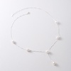 image:imageNONNYL Pearl Necklace for Women Gifts Sterling Silver Genuine White Freshwater Cultured Pearls Pendant Necklaces Christmas Gifts for Mom Wife Girlfriend Her Anniversary Birthday Fine Jewelry NO3579