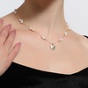 image:imageNONNYL Pearl Necklace for Women Gifts Sterling Silver Genuine White Freshwater Cultured Pearls Pendant Necklaces Christmas Gifts for Mom Wife Girlfriend Her Anniversary Birthday Fine Jewelry NO3598