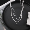 image:imageNONNYL Pearl Necklace for Women Gifts Sterling Silver Genuine White Freshwater Cultured Pearls Pendant Necklaces Christmas Gifts for Mom Wife Her Anniversary Birthday Fine Jewelry NO5003