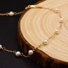 image:imageNONNYL Pearl Necklace for Women Gifts Sterling Silver Genuine White Freshwater Cultured Pearls Pendant Necklaces Christmas Gifts for Mom Wife Her Anniversary Birthday Fine Jewelry NO3590