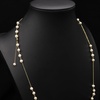 image:imageNONNYL Pearl Necklace for Women Gifts Sterling Silver Genuine White Freshwater Cultured Pearls Pendant Necklaces Christmas Gifts for Mom Wife Her Anniversary Birthday Fine Jewelry NO3587
